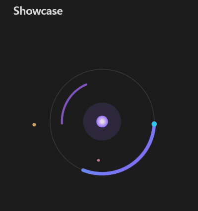 Lottie animation playing in a note