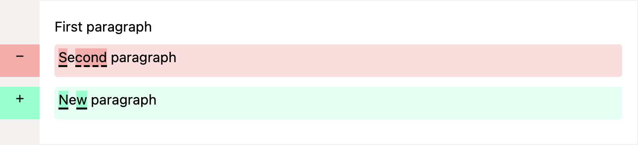Modifying an existing element
