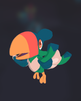 Toucan-like bird
