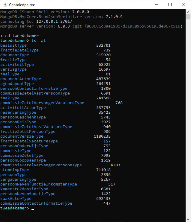 MongDB Collections