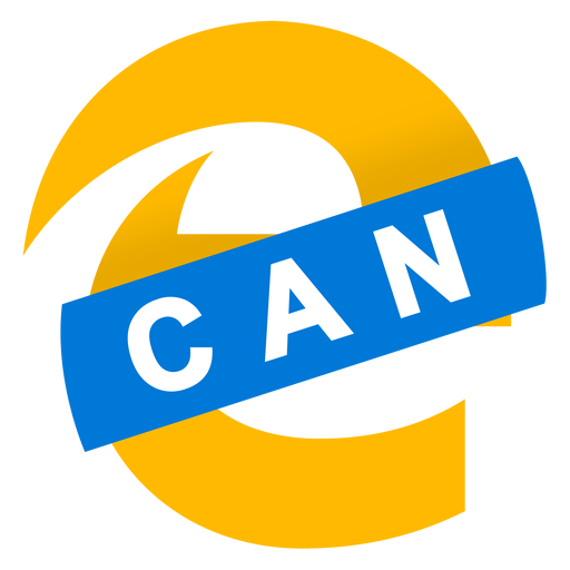 Microsoft Edge Canary browser logo