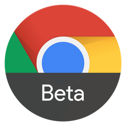 Chrome Beta 59-99 browser logo