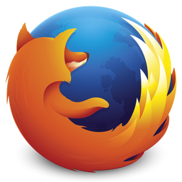 Firefox 23-56 browser logo