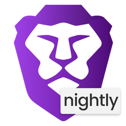 Brave Nightly browser logo