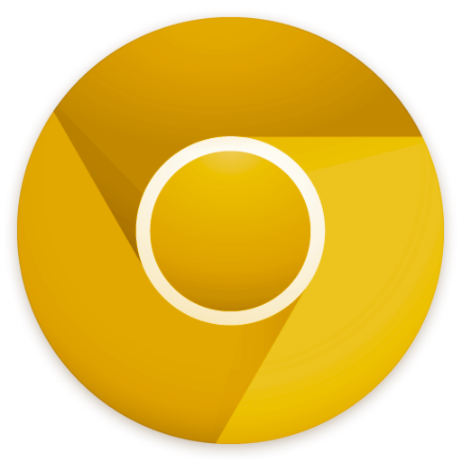 Chrome Canary v19-48 browser logo