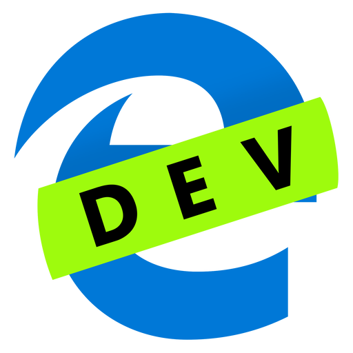 Edge Dev v12-18 browser logo