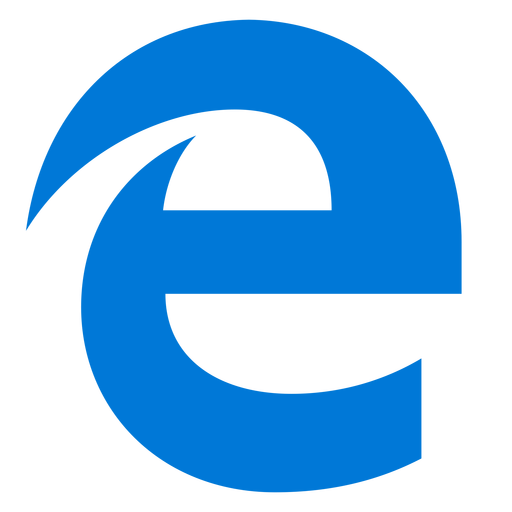 Edge v12-18 browser logo
