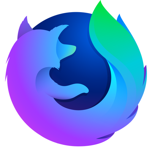 Firefox Nightly v57-70 browser logo