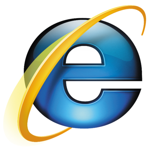 Internet Explorer v7-8 browser logo