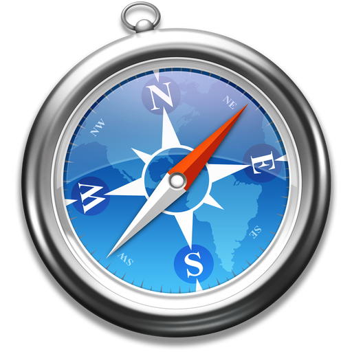 Safari v1-7 browser logo