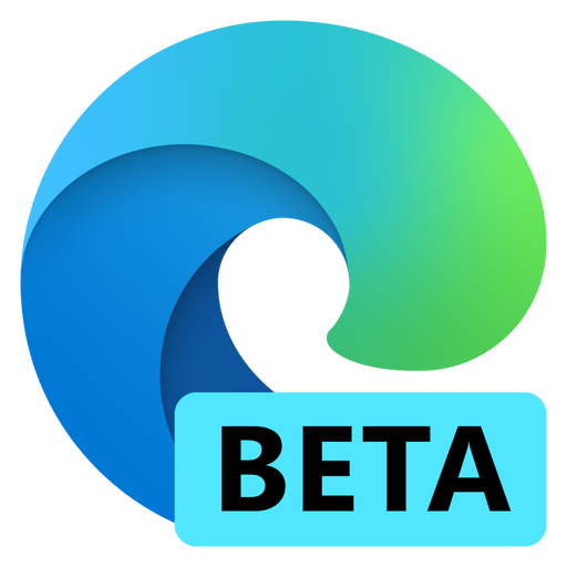 Microsoft Edge Beta browser logo