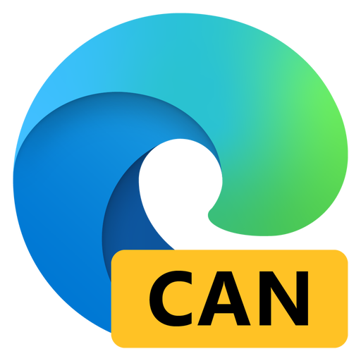 Microsoft Edge Canary browser logo
