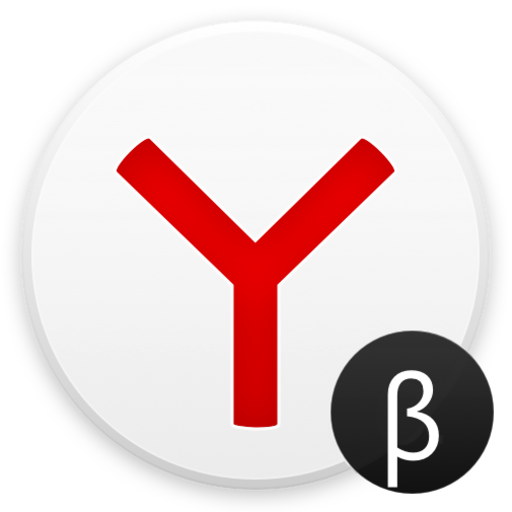Yandex Beta browser logo