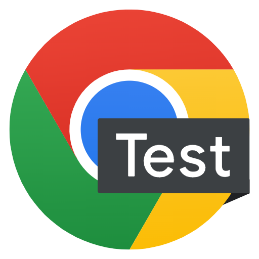 Chrome Test browser logo