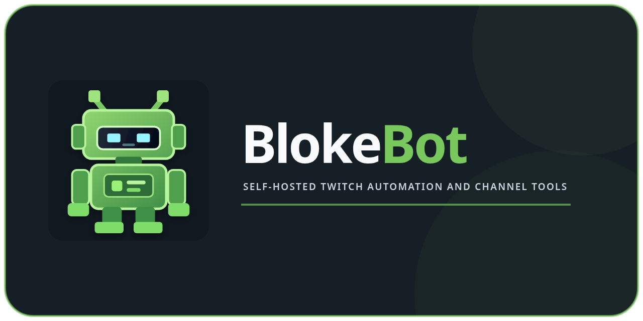 BlokeBot social card
