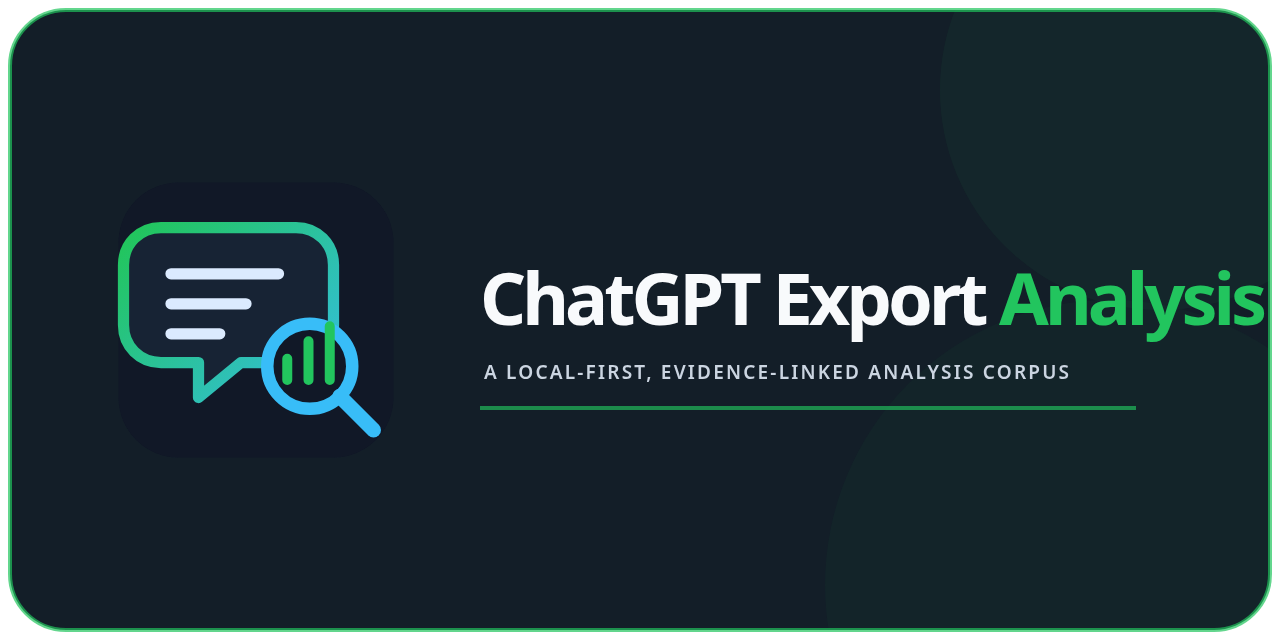 ChatGPT Export Analysis social card