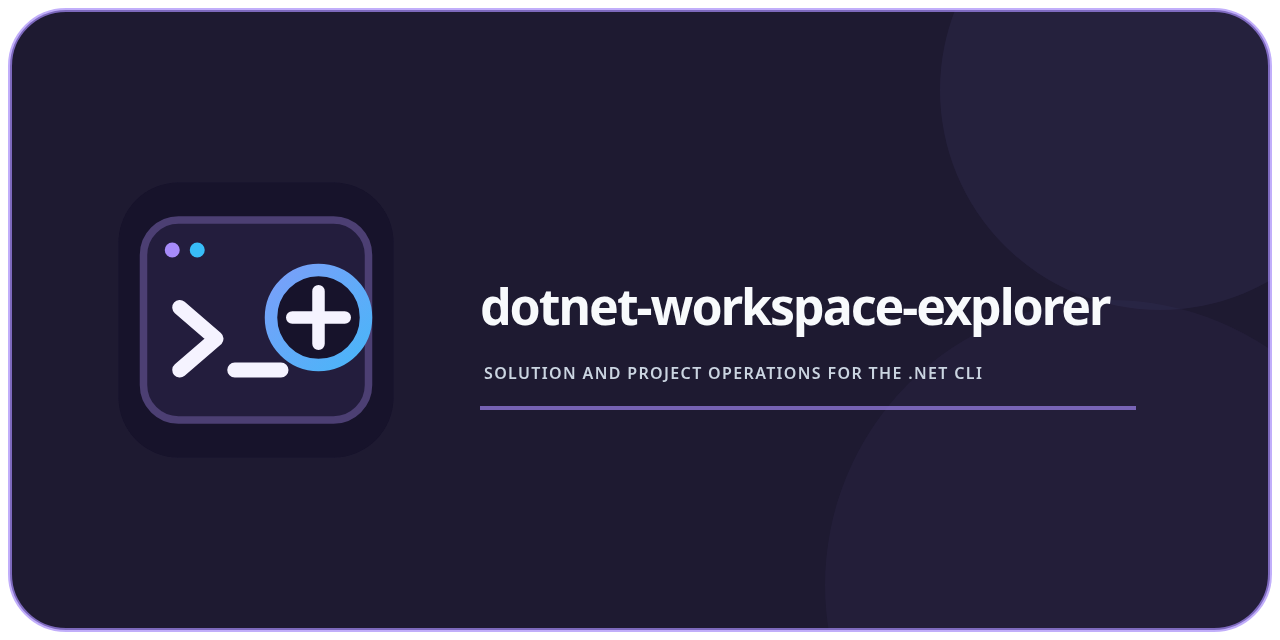 dotnet-workspace-explorer social card