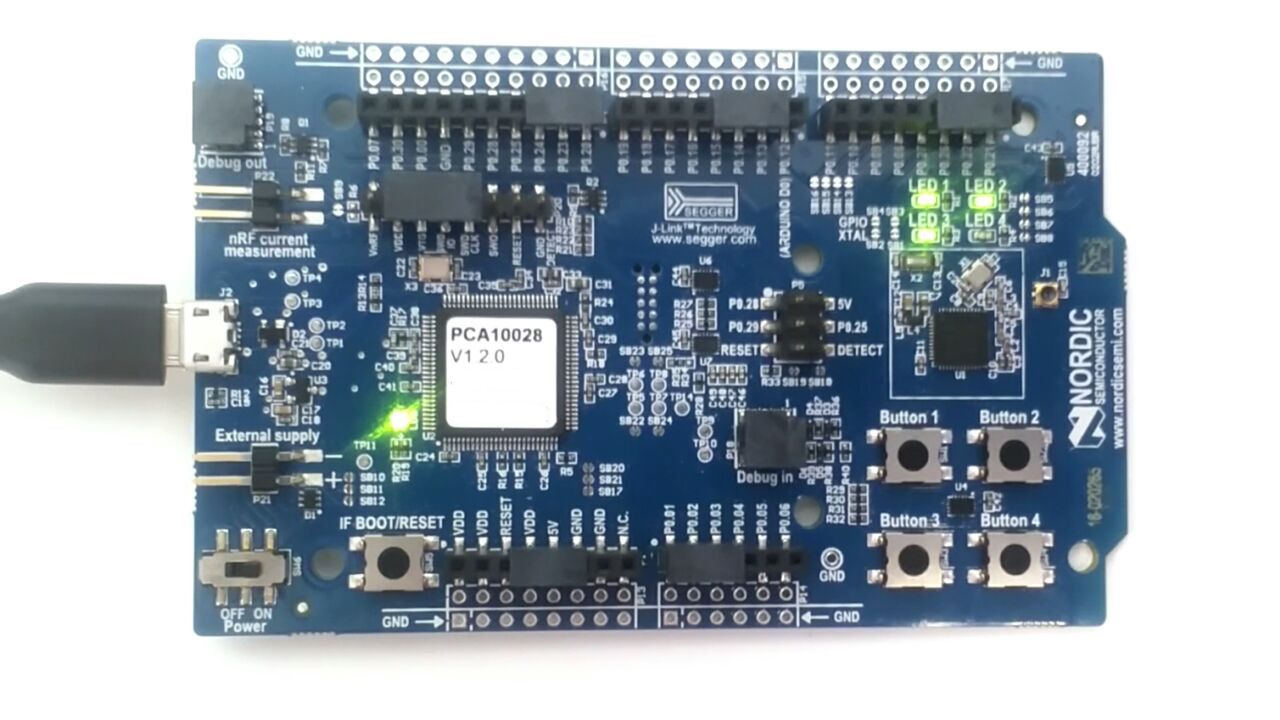 nRF51 board