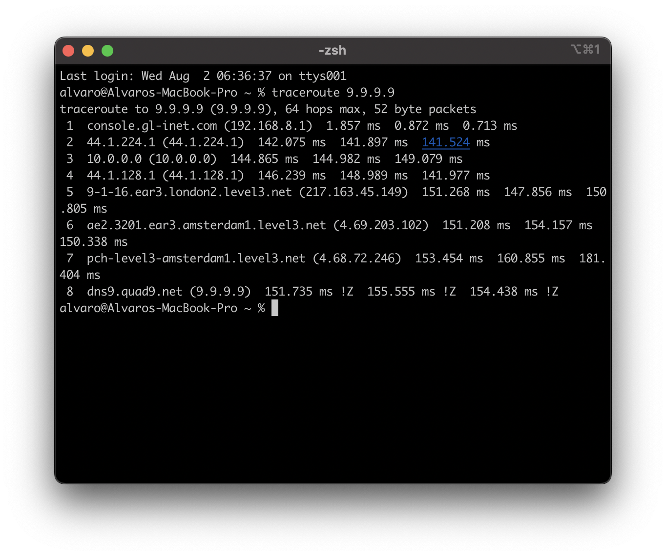 Traceroute