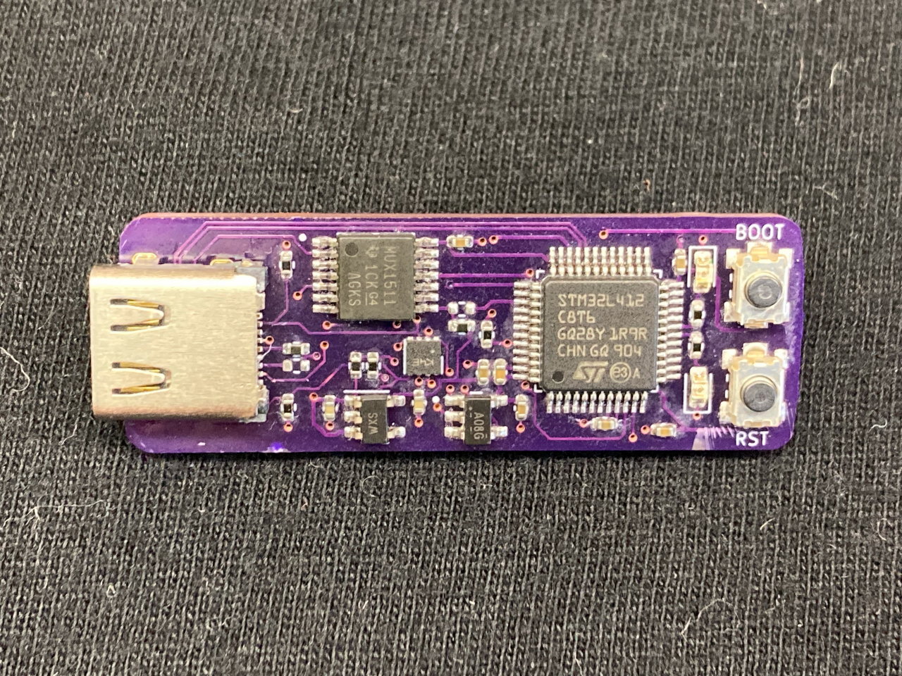 SWD to USB-C Example Target