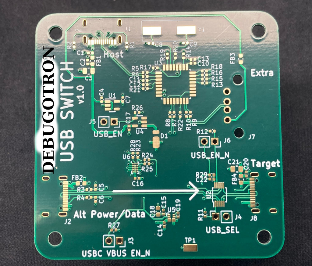 USB-C Switch (Bare PCB)