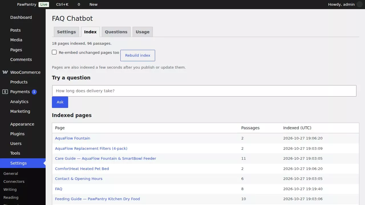 3. Owner tools