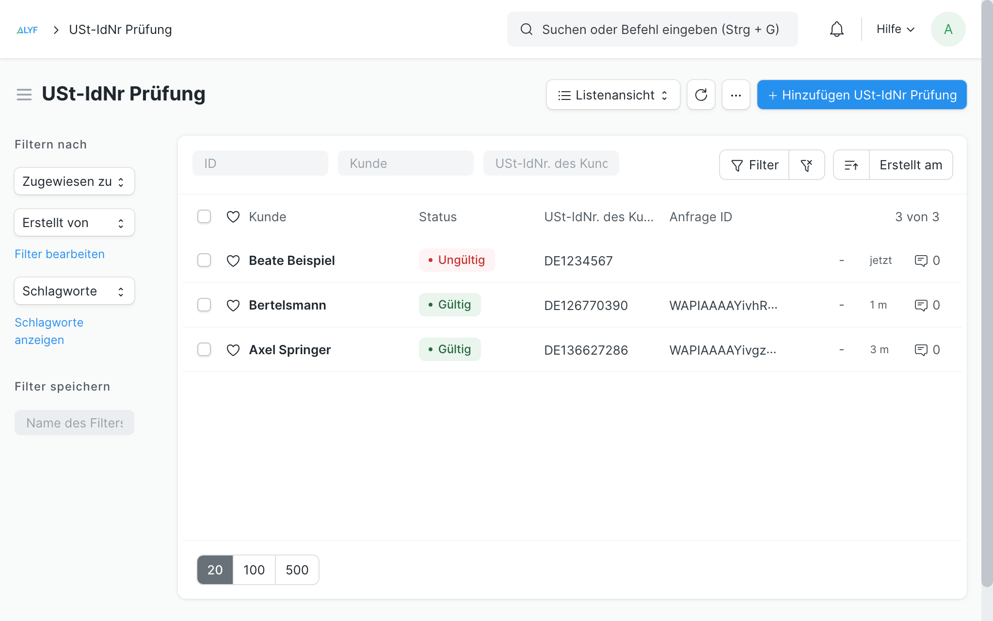 Validate EU VAT ID