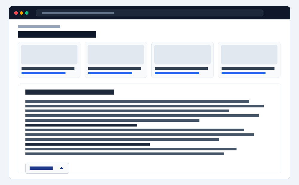 Expanded Category View
