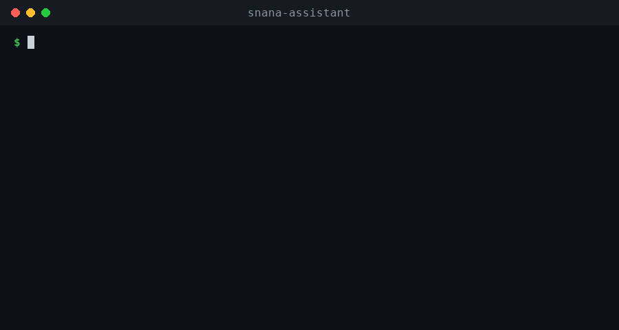 demo: snana-assistant diagnose finding a cited, verified failure mode