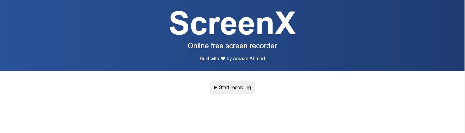 ScreenX