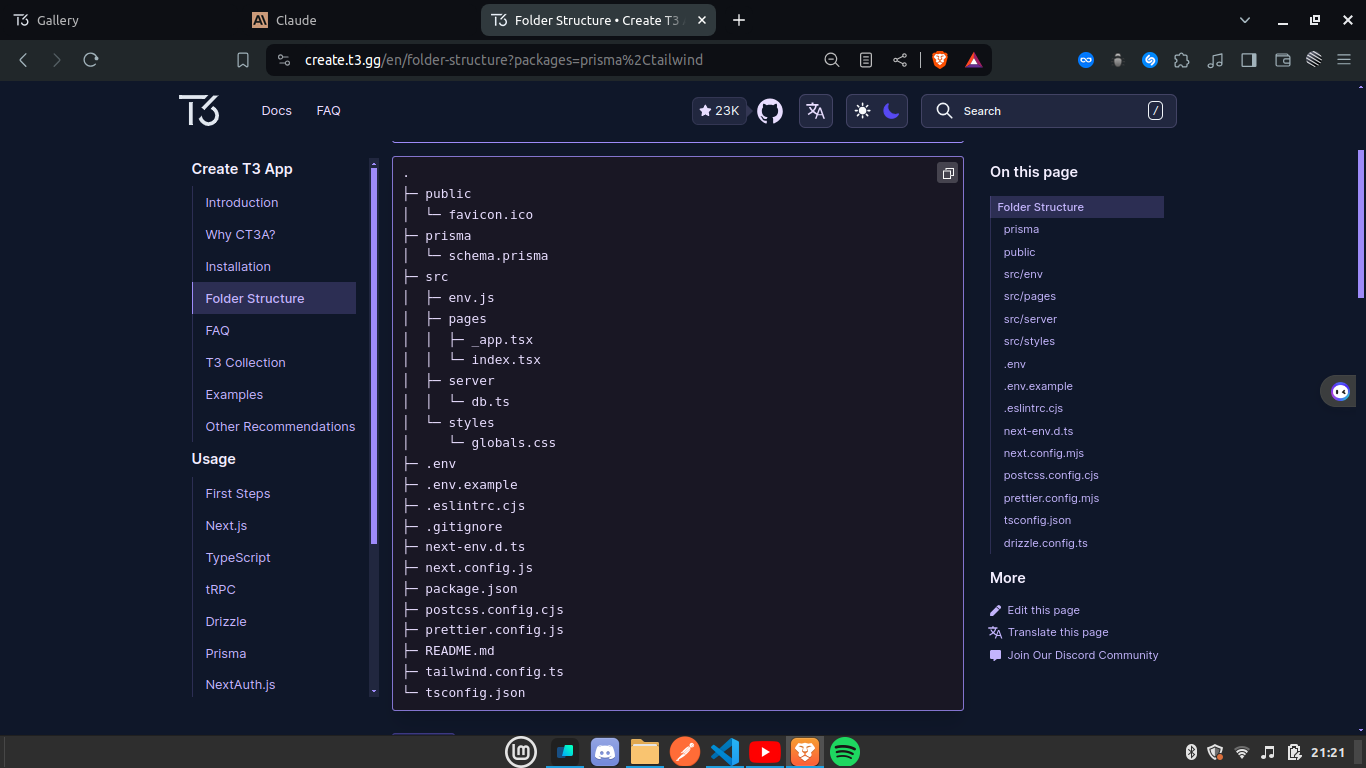 Folder Structure