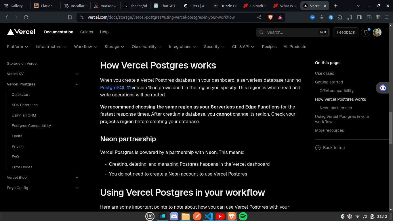 Vercel Postgres