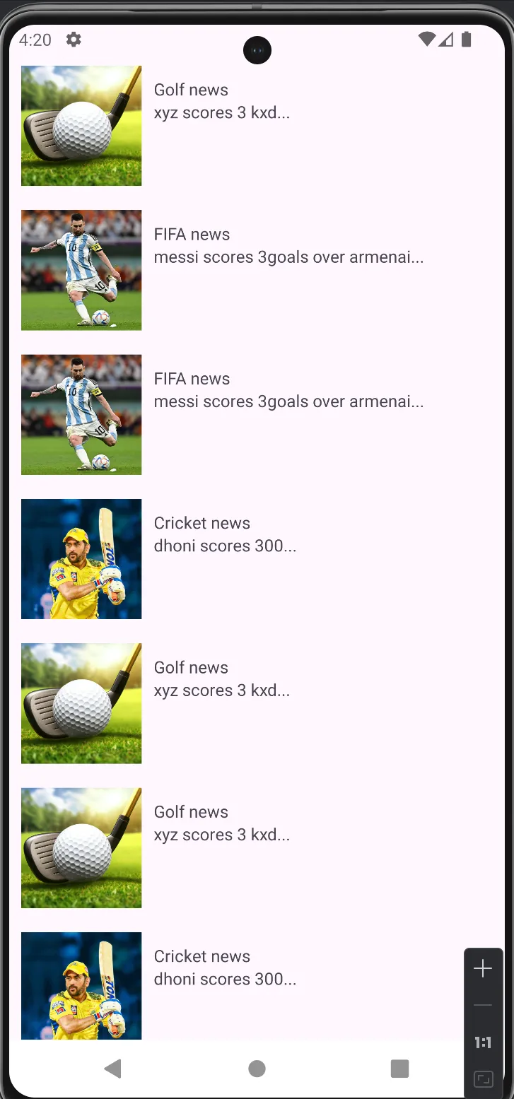 GitHub - aman1sr/SimpleRecycleView: An Demo Application to show Nested ...