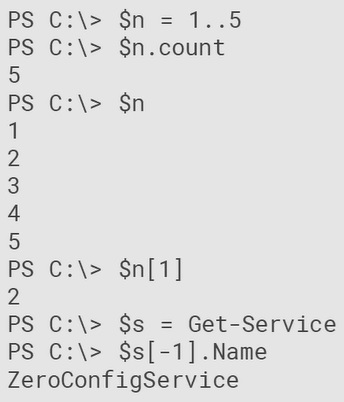 Arrays