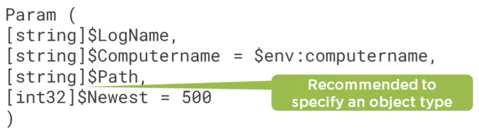 Parameters