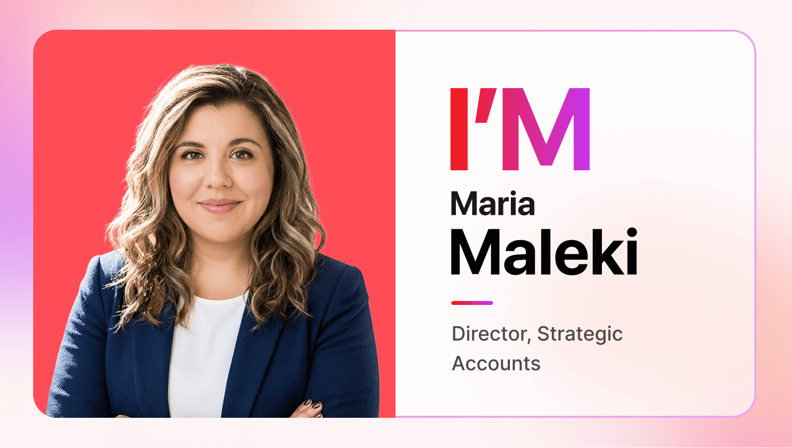 Maria Maleki, Director, Strategic Accounts at Spyne