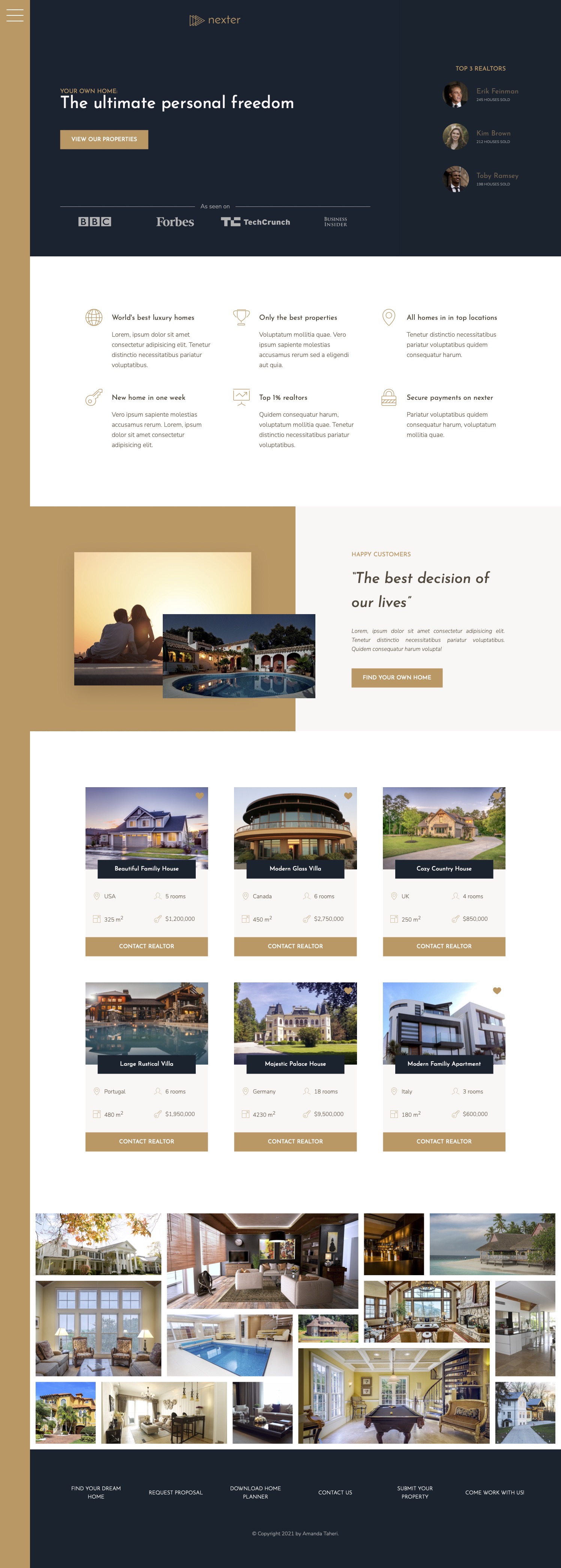 product-showcase-template 网站模板截图