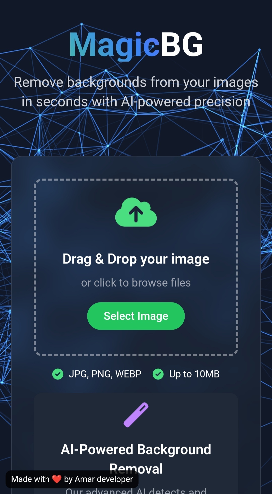 GitHub - amardeveloperoffical/Background-remover: See what I made 👇 ...