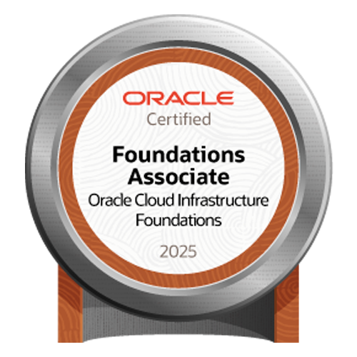 Oracle Cloud Infrastructure (OCI) Foundations Associate