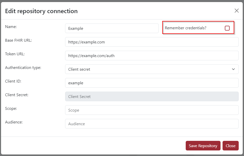 Session authentication