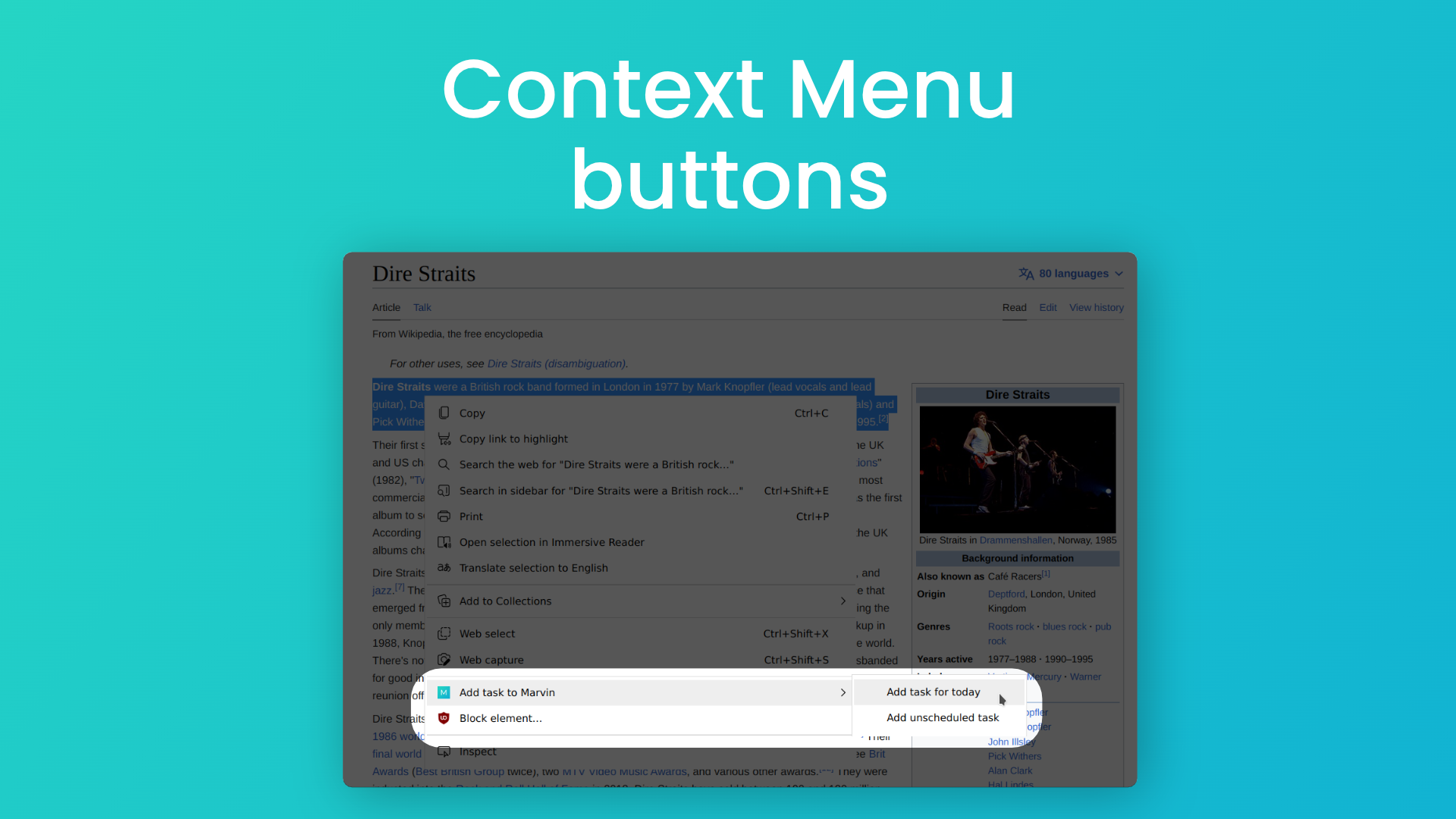 Context Menu