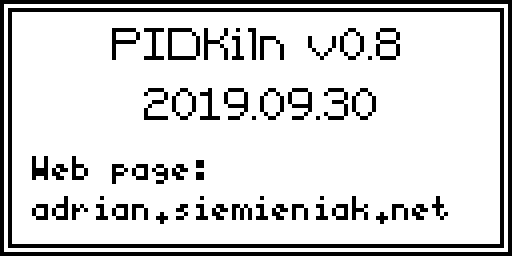 LCD menu sample