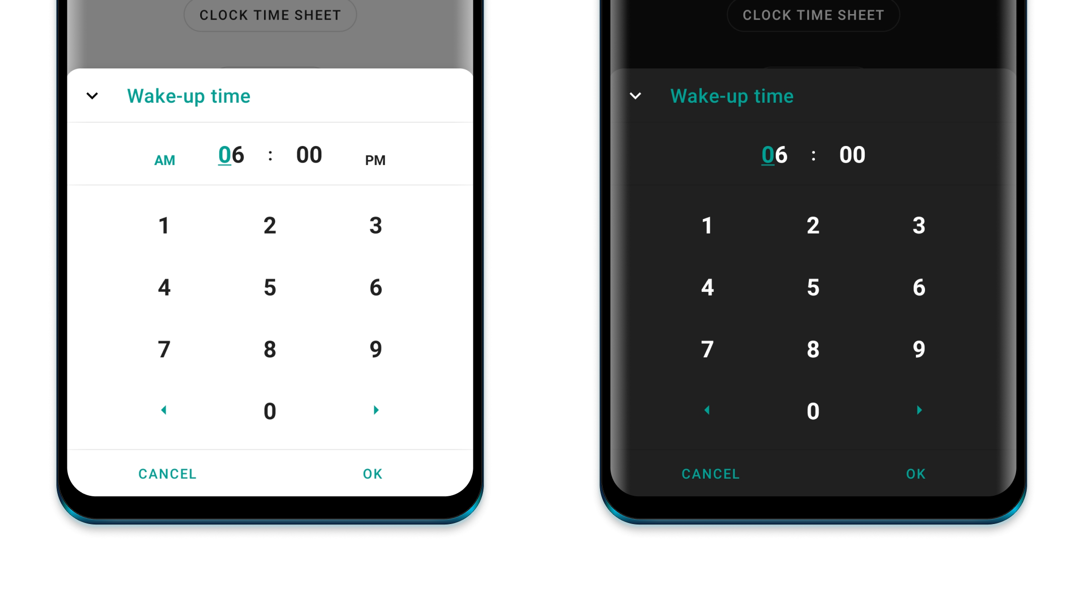 Bottom-Sheets ClockTimeSheet