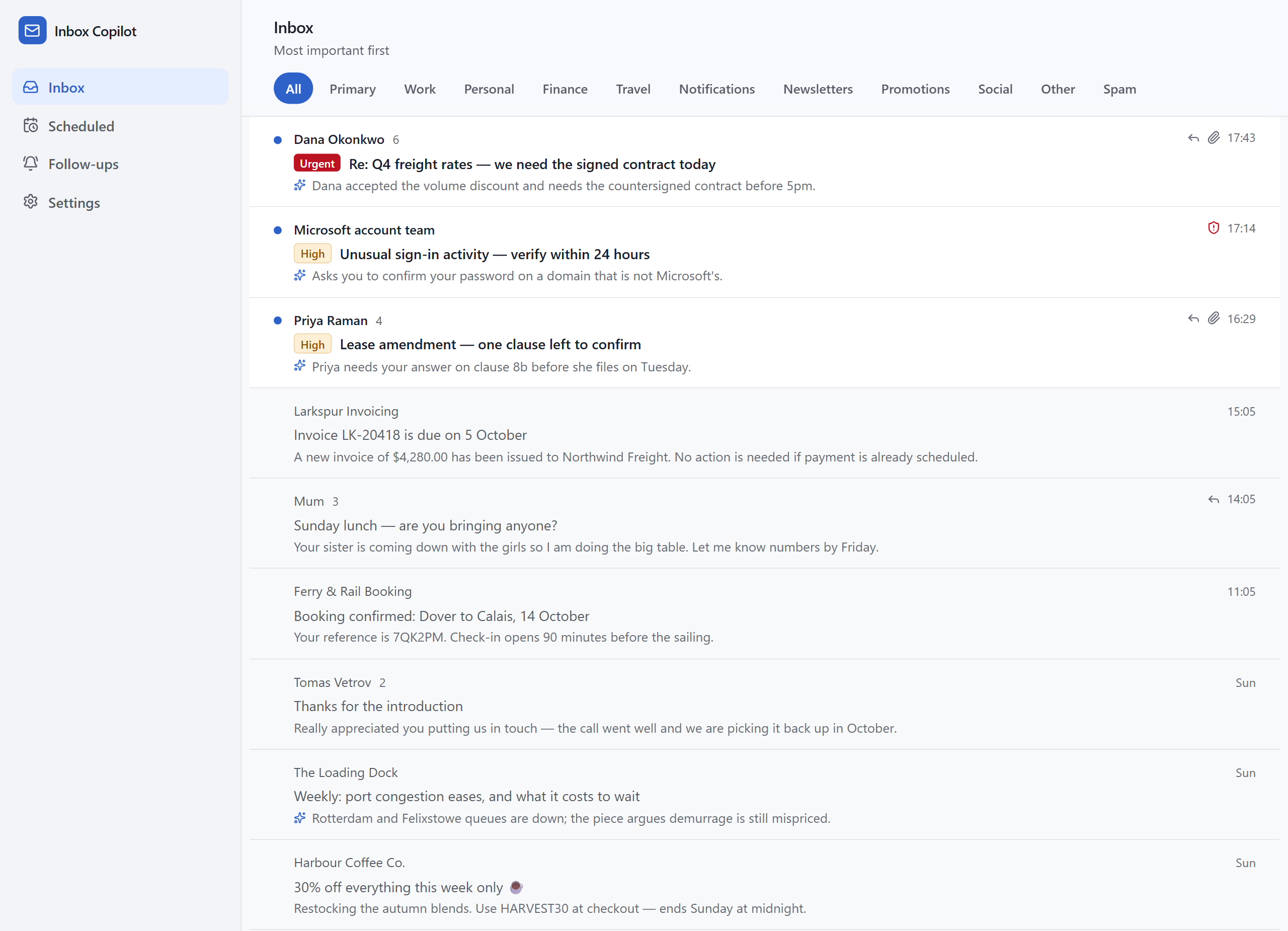 Inbox Copilot