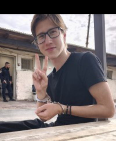 Andrey X peace in cuffs