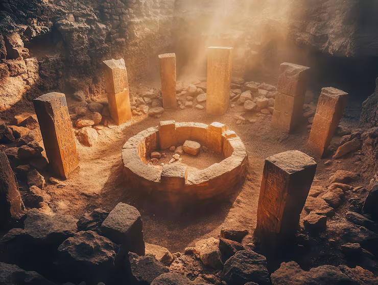 Göbekli Tepe archaeological site in Turkey