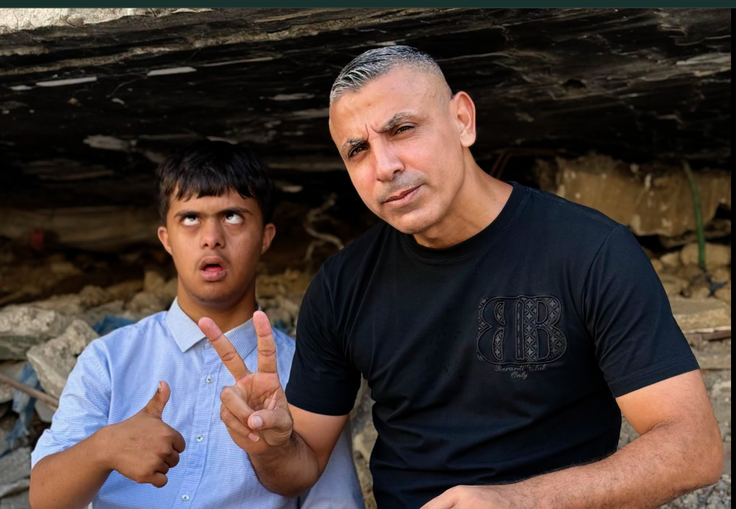 Ahmed Myuz of the Myuz Center for Psychological Support in Gaza