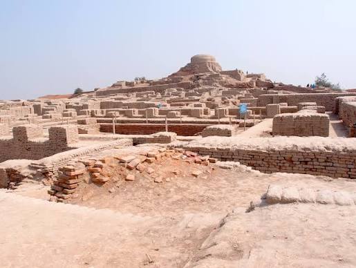 Mohenjo-daro archaeological site in Pakistan