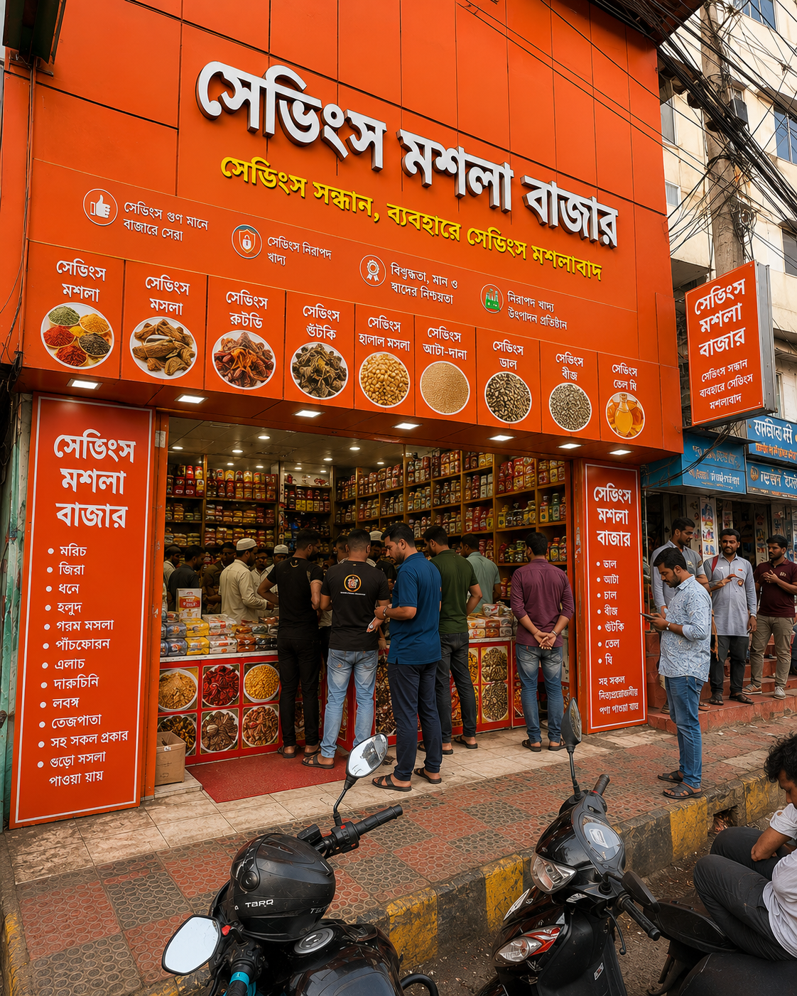 মসলার প্যাকেজ