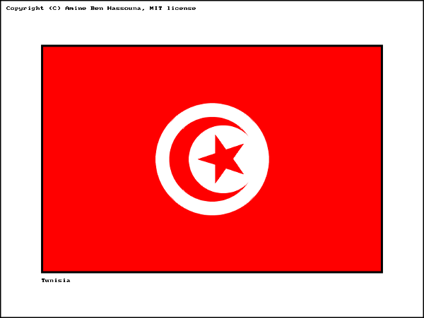 Tunisia flag